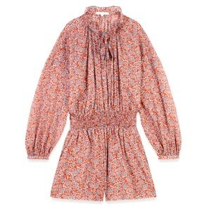 NWT Maje Combi-Short Terracotta Romper